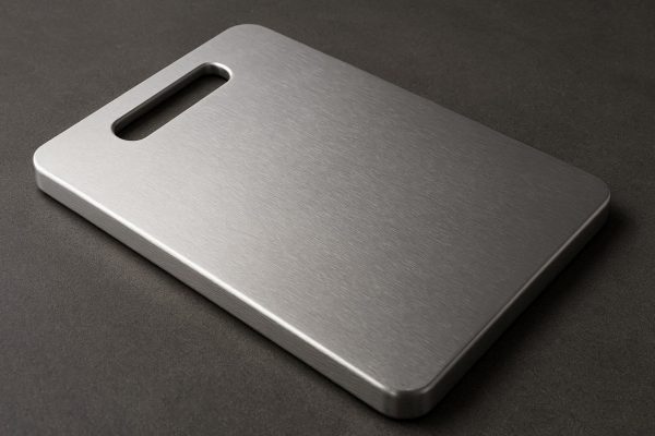 Stainless Steel Small Cutting Board Heavy Duty for Meat and Cheese Prep